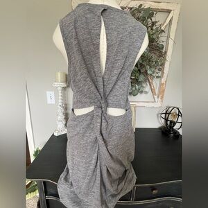 American Eagle Outfitters Gray Long Sleeve Dress